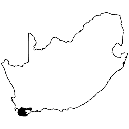 Map of Cape South Coast 