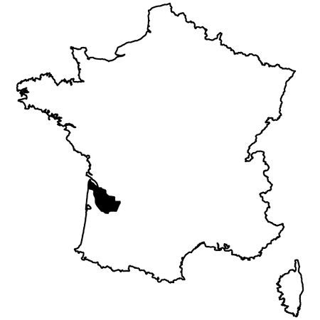Map of Bordeaux